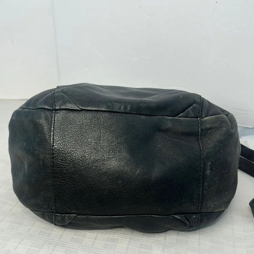 Vintage Juicy Couture, black, soft, leather bag